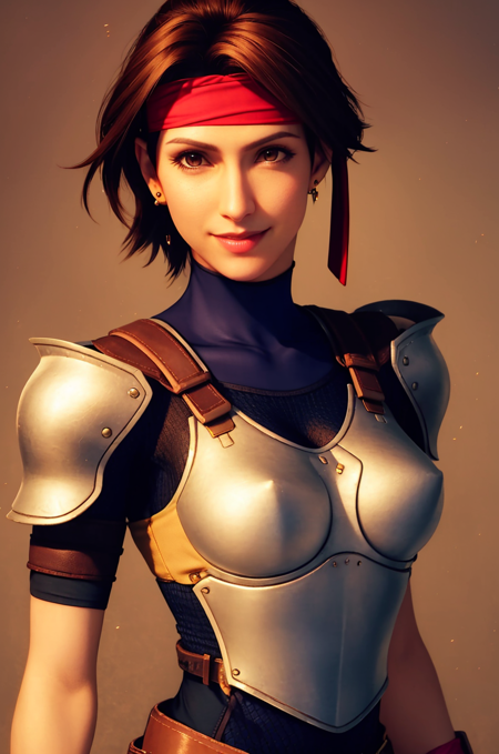 3978522015-2107285792-ff7r style, _1girl, solo, armor, jewelry, earrings, brown hair, shoulder armor, headband, brown eyes, red headband, looking at v.png